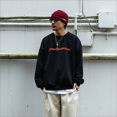 画像4: 【送料無料】CAPTAIN STREET Tiger クルーネックスウェット BLACK キャプテンストリート