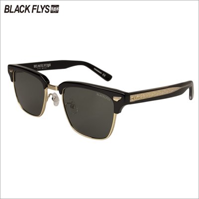 画像1: 【送料無料】BLACK FLYS ブラックフライズ FLY THEODORE BLACK- GOLD/GREEN