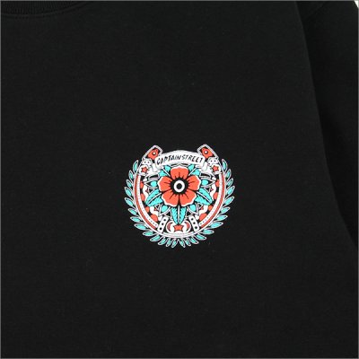 画像6: 【送料無料】CAPTAIN STREET Horse クルーネックスウェット BLACK キャプテンストリート