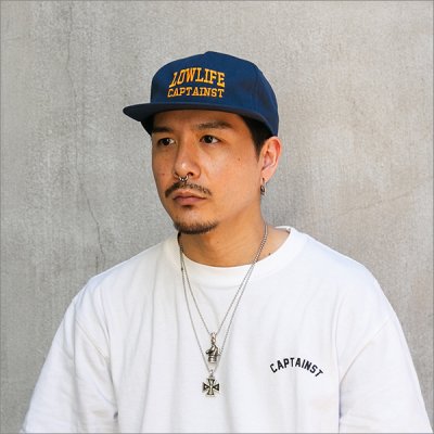 画像2: CAPTAIN STREET LOW LIFE キャップ NAVY キャプテンストリート