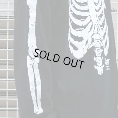 画像3: CAPTAIN STREET Bone L/S Tシャツ BLACK キャプテンストリート