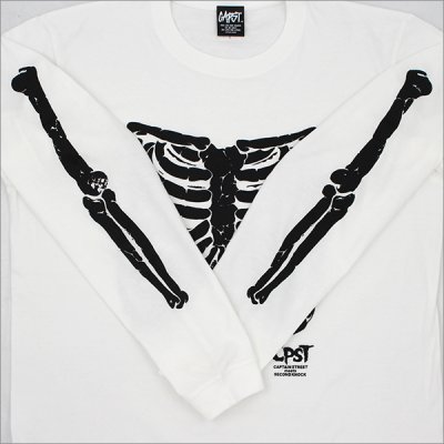 画像5: CAPTAIN STREET Bone L/S Tシャツ WHITE キャプテンストリート