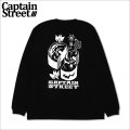 CAPTAIN STREET MAD L/S Tシャツ BLACK キャプテンストリート