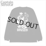 CAPTAIN STREET MAD L/S Tシャツ BLACK キャプテンストリート