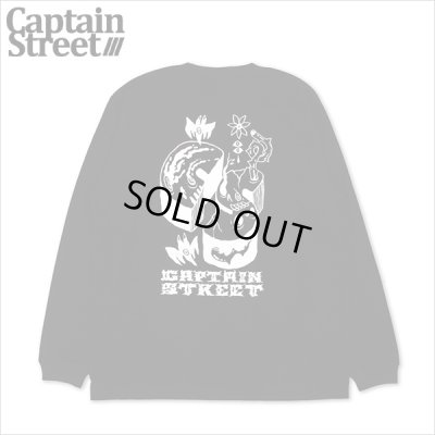 画像1: CAPTAIN STREET MAD L/S Tシャツ BLACK キャプテンストリート
