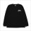 画像2: CAPTAIN STREET ags L/S Tシャツ BLACK キャプテンストリート (2)