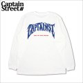 CAPTAIN STREET ags L/S Tシャツ WHITE キャプテンストリート