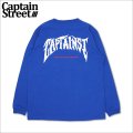 CAPTAIN STREET ags L/S Tシャツ BLUE キャプテンストリート