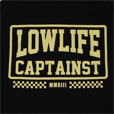 画像5: CAPTAIN STREET LOW LIFE L/S Tシャツ BLACK キャプテンストリート