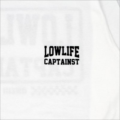 画像6: CAPTAIN STREET LOW LIFE L/S Tシャツ WHITE キャプテンストリート