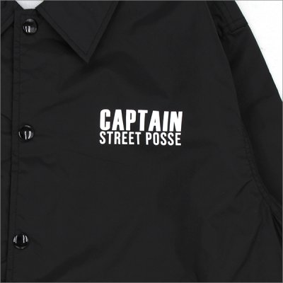 画像6: 【送料無料】CAPTAIN STREET Dirt コーチJKT BLACK キャプテンストリート