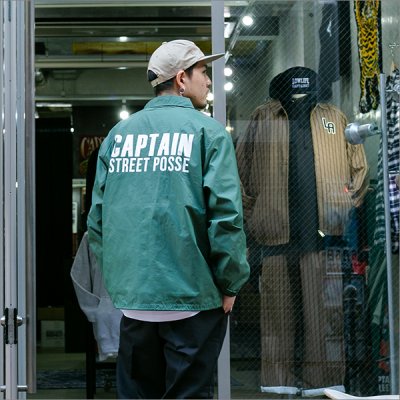 画像4: 【送料無料】CAPTAIN STREET Dirt コーチJKT GREEN キャプテンストリート