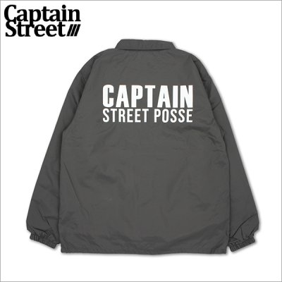 画像1: 【送料無料】CAPTAIN STREET Dirt コーチJKT GRAY キャプテンストリート