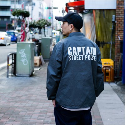 画像3: 【送料無料】CAPTAIN STREET Dirt コーチJKT GRAY キャプテンストリート