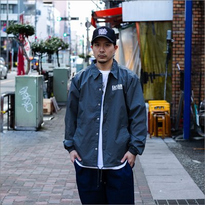 画像4: 【送料無料】CAPTAIN STREET Dirt コーチJKT GRAY キャプテンストリート