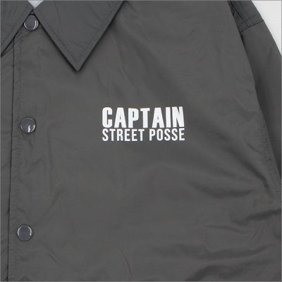 画像6: 【送料無料】CAPTAIN STREET Dirt コーチJKT GRAY キャプテンストリート