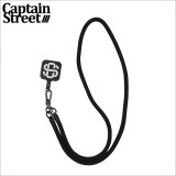 CAPTAIN STREET eighty スマホショルダーストラップ BLACK キャプテンストリート