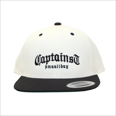 画像3: CAPTAIN STREET CRN Logo スナップバックキャップ BLACK/WHITE キャプテンストリート
