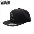 CAPTAIN STREET BaG スナップバックキャップ BLACK キャプテンストリート