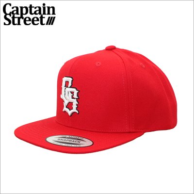 画像1: CAPTAIN STREET BaG スナップバックキャップ RED キャプテンストリート