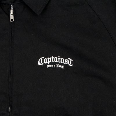 画像5: 【送料無料】CAPTAIN STREET CRN Logo JKT BLACK キャプテンストリート