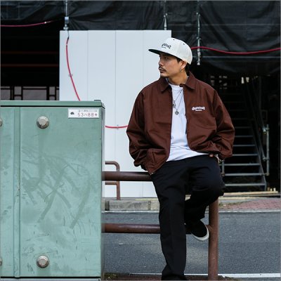 画像3: 【送料無料】CAPTAIN STREET CRN Logo JKT BROWN キャプテンストリート