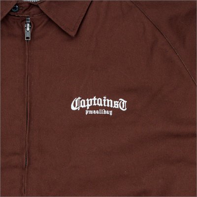 画像6: 【送料無料】CAPTAIN STREET CRN Logo JKT BROWN キャプテンストリート