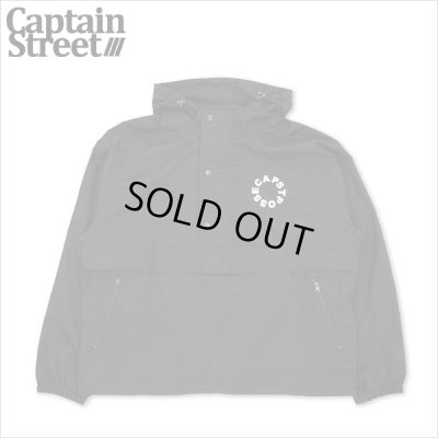 画像1: 【送料無料】CAPTAIN STREET Circle Logo Anorak JKT BLACK キャプテンストリート