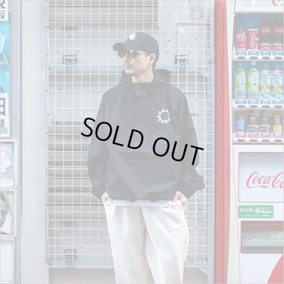 画像3: 【送料無料】CAPTAIN STREET Circle Logo Anorak JKT BLACK キャプテンストリート