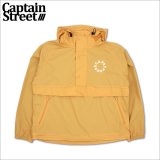 【送料無料】CAPTAIN STREET Circle Logo Anorak JKT Yellow キャプテンストリート