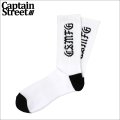 CAPTAIN STREET CSMFG SOCKS WHITE キャプテンストリート