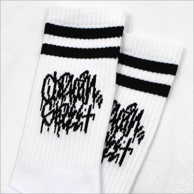 画像3: CAPTAIN STREET Tag SOCKS WHITE キャプテンストリート