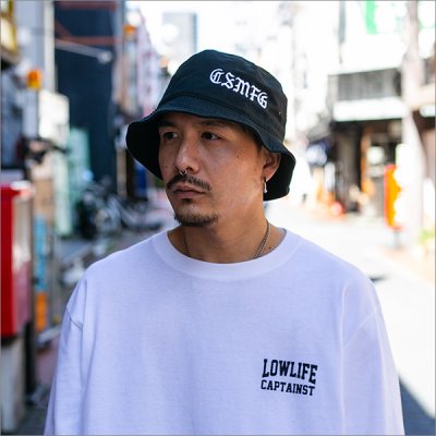 画像2: CAPTAIN STREET CSMFG バケットハット BLACK キャプテンストリート