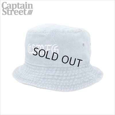 画像1: CAPTAIN STREET CSMFG バケットハット BLUE DENIM キャプテンストリート