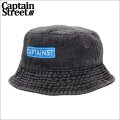 CAPTAIN STREET RC バケットハット BLACK DENIM キャプテンストリート