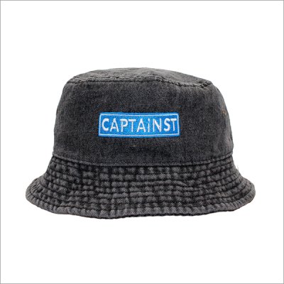 画像3: CAPTAIN STREET RC バケットハット BLACK DENIM キャプテンストリート