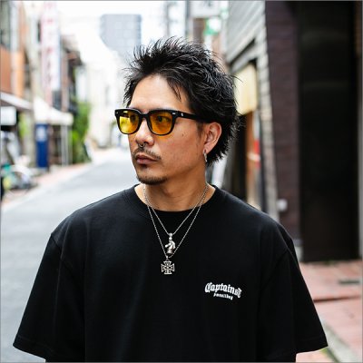 画像2: CAPTAIN STREET CS サングラス MATTE BLACK/L.YELLOW キャプテンストリート