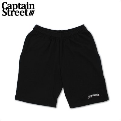画像1: 【送料無料】CAPTAIN STREET CRN Logo ショーツ BLACK キャプテンストリート
