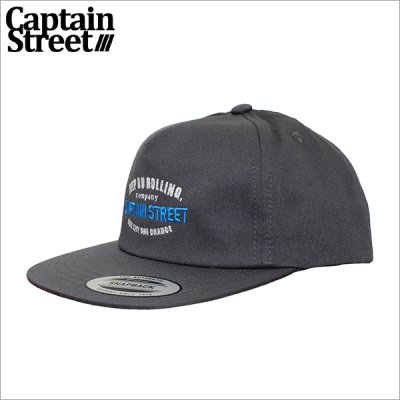 画像1: CAPTAIN STREET GS キャップ CHARCOAL キャプテンストリート