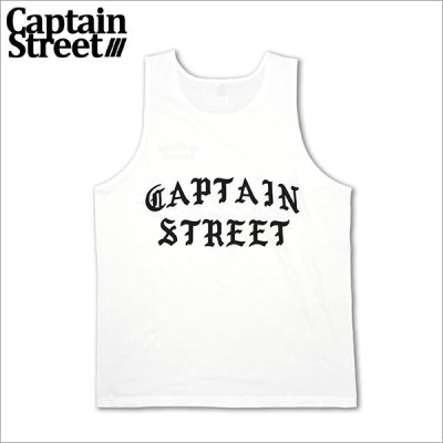 画像1: CAPTAIN STREET FO タンクトップ WHITE キャプテンストリート