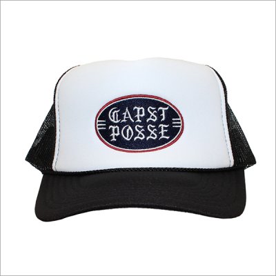 画像3: CAPTAIN STREET OLD POSSE メッシュキャップ BLACK/WHITE キャプテンストリート