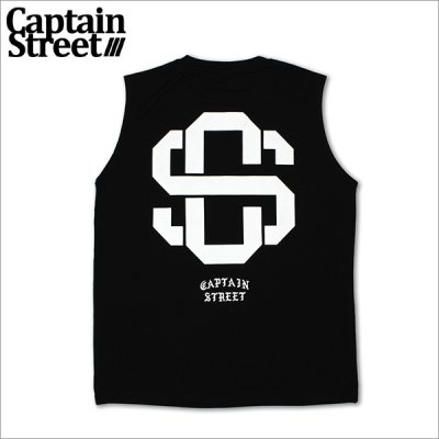 画像1: CAPTAIN STREET eighty タンクトップ BLACK キャプテンストリート