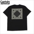 CAPTAIN STREET BANDANA Tシャツ BLACK キャプテンストリート