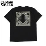 CAPTAIN STREET BANDANA Tシャツ BLACK キャプテンストリート