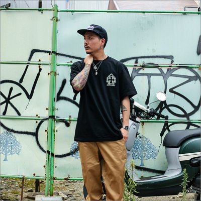 画像4: CAPTAIN STREET BANDANA Tシャツ BLACK キャプテンストリート