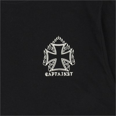 画像6: CAPTAIN STREET BANDANA Tシャツ BLACK キャプテンストリート