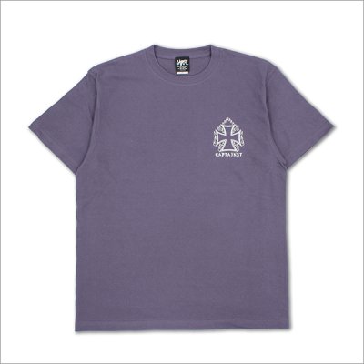 画像2: CAPTAIN STREET BANDANA Tシャツ H.PURPLE キャプテンストリート