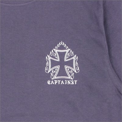 画像6: CAPTAIN STREET BANDANA Tシャツ H.PURPLE キャプテンストリート