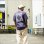 画像3: CAPTAIN STREET BANDANA Tシャツ H.PURPLE キャプテンストリート (3)