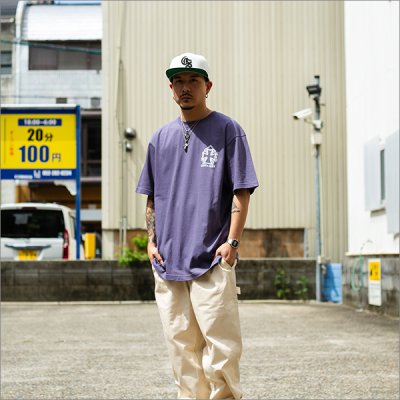 画像4: CAPTAIN STREET BANDANA Tシャツ H.PURPLE キャプテンストリート
